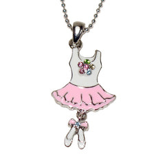 Tutu / Ballet Slippers Necklace|Tutu / Ballet Souliers Collier