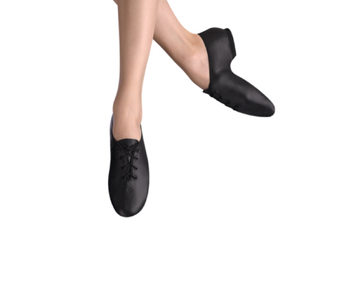 Split Sole Black Jazz Shoe|Split Semelle Chaussures Jazz Noir